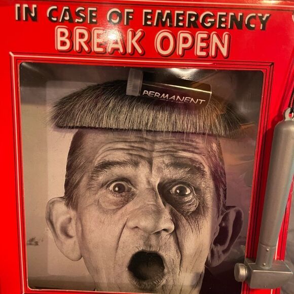 Amscan “In Case Of Emergency” Hair Loss Over The Hill Repair Kit Funny Gag Gift - Picture 1 of 15
